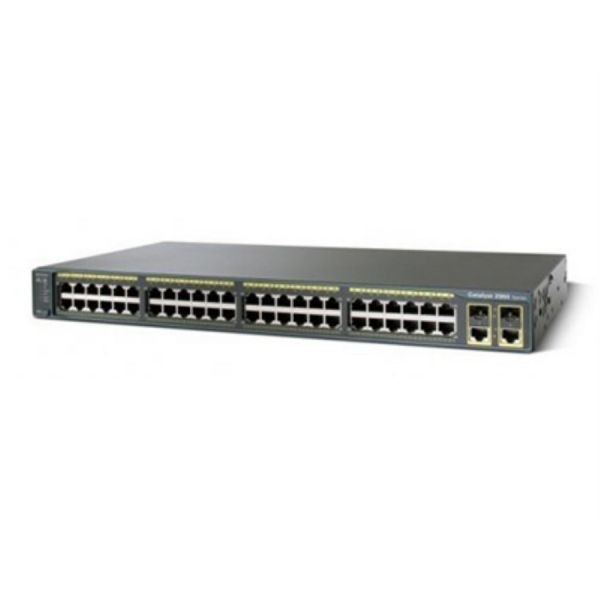 Коммутатор Cisco WS-C2960R+48TC-L 50x10/100/1000 Мбит/сек, управляемый