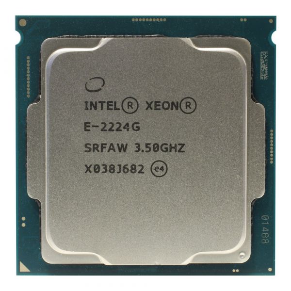 Процессор Intel Xeon E-2224G 3.4-4.6 ГГц OEM